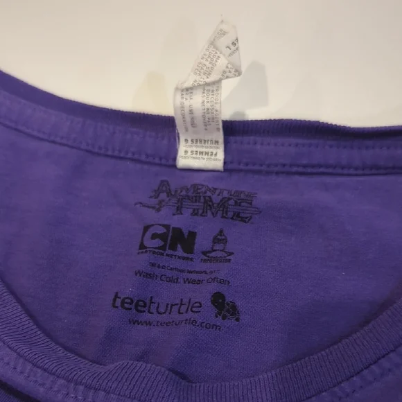 Drama Bomb Purple Short Sleeve Tee Turtle - Picture 2 of 2